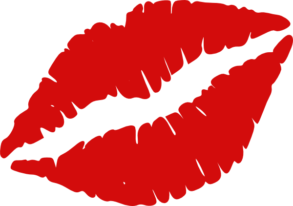 Best Photos of Lip Stencil Printable - Kiss Lips Clip Art ...