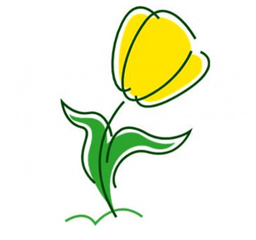 Clip Art Tulip - ClipArt Best