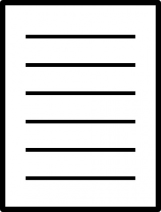 Clipart lined paper