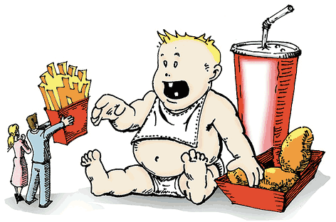 Childhood obesity:junk food commercials are stealing out children ...