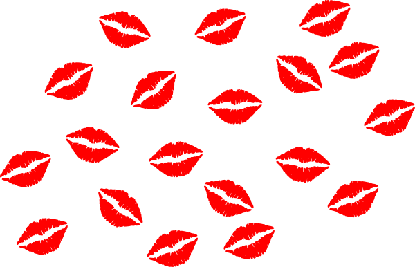Red Lips Art Wallpaper