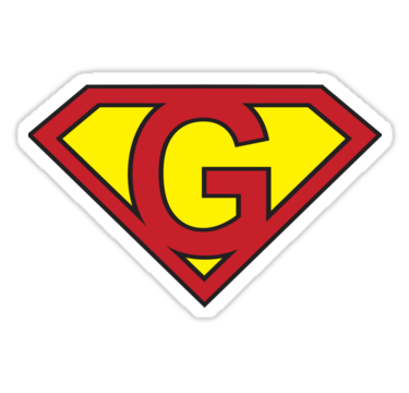 Superman G" Stickers by icemanire | Redbubble