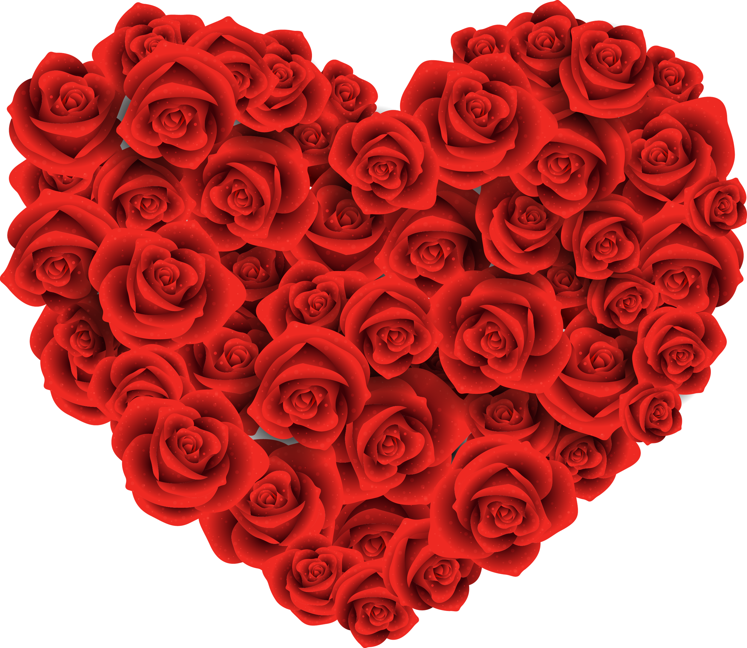 clipart of roses and hearts - photo #1