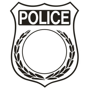 police badge template | wordscrawl.com