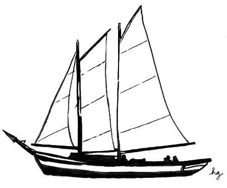 Sailboat Line Drawings - ClipArt Best