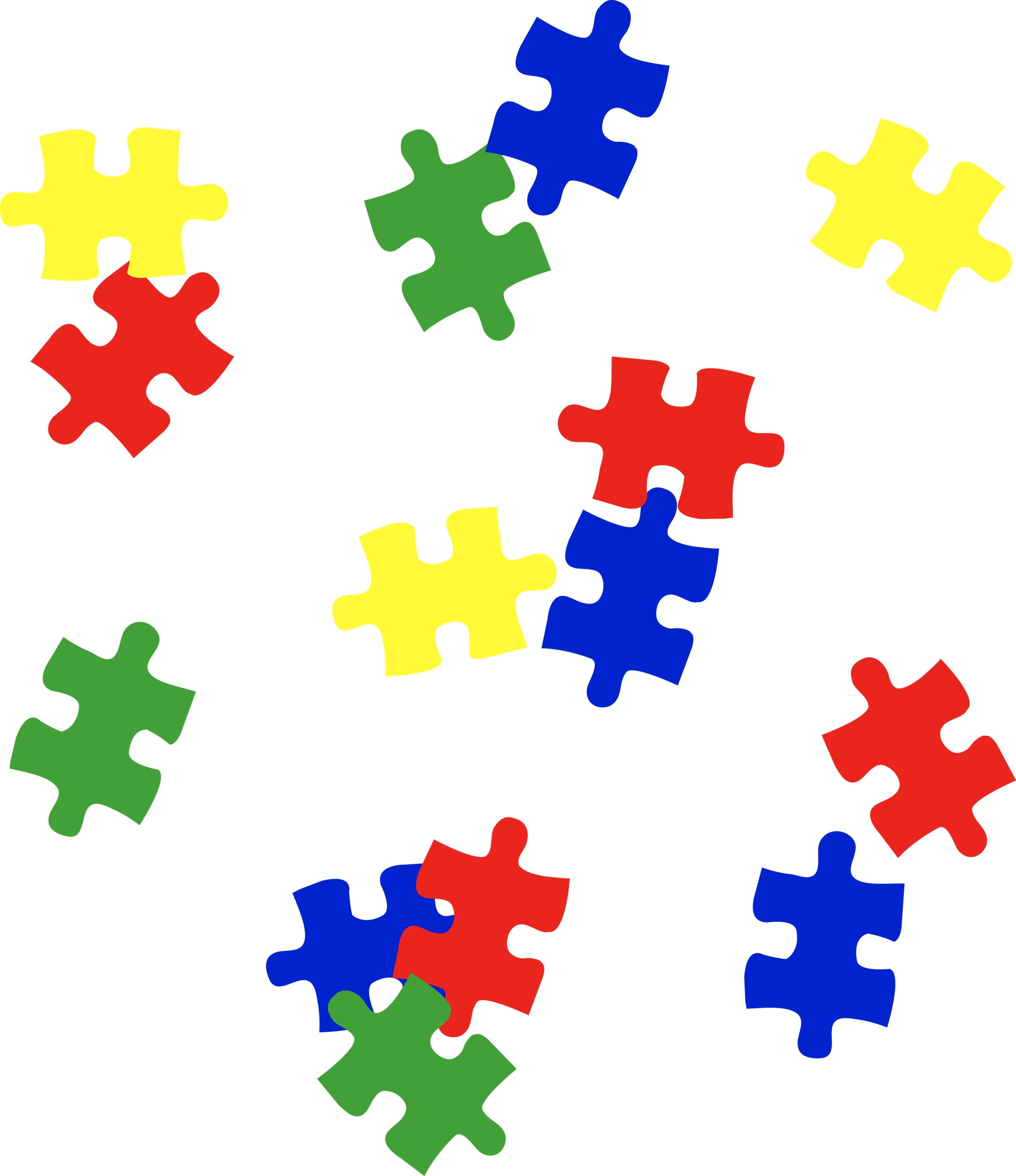 Autism Puzzle Piece Clip Art - ClipArt Best