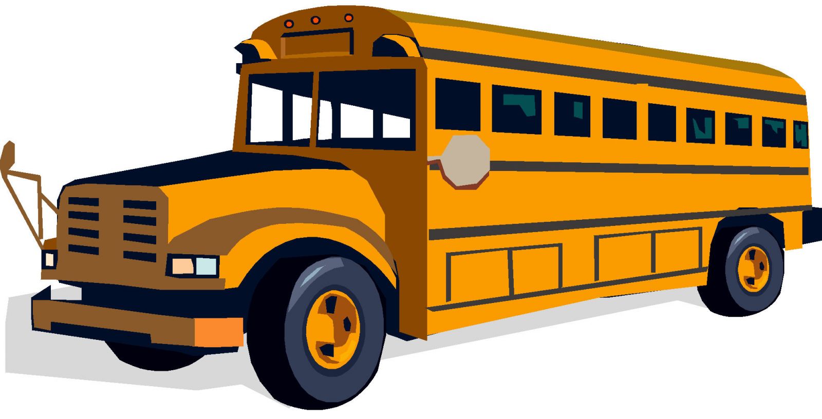 clipart of a school bus - photo #42