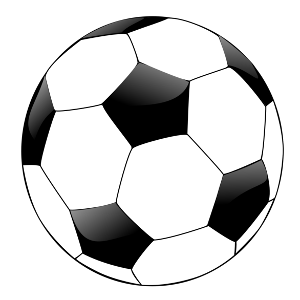 Public Domain Clip Art Image | Illustration of a soccer ball | ID ...