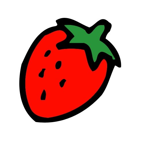 cute strawberry clipart - photo #16