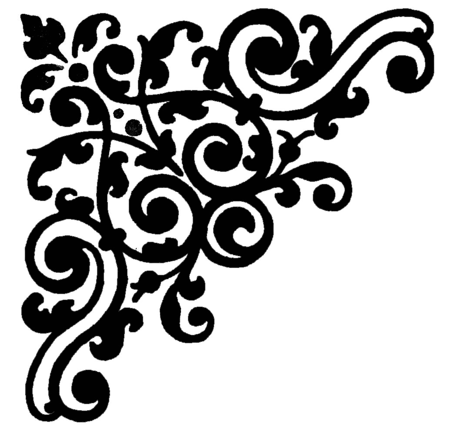 damask clip art free download - photo #4