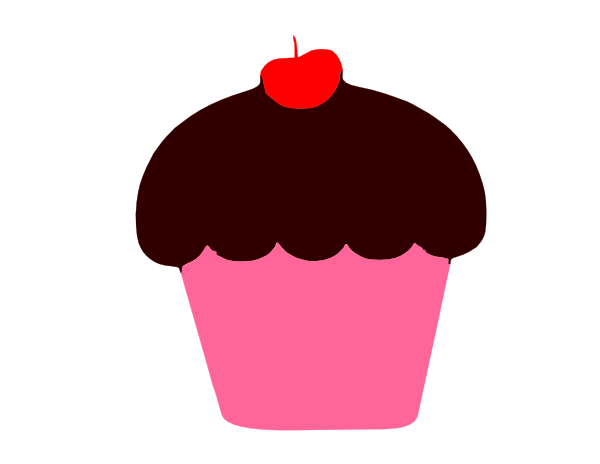 Cupcake Clip Art Vector Clip Art Online Royalty Free Public