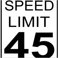 45mph_speed_limit_road_sign_ ...