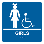Square ADA Braille Restroom Signs - Safety Signs Labels at ...