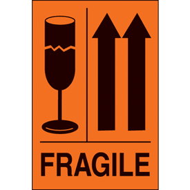 Fragile International Shipping Label