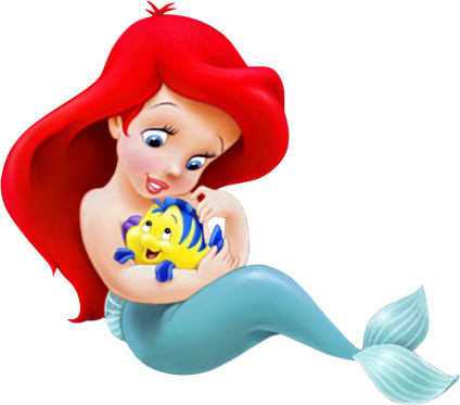 Little Mermaid Princess Ariel > Disney Clipart > Disney-