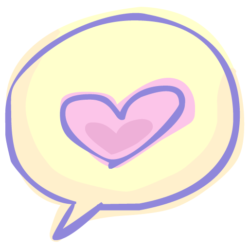 Love chat Icon | Valentine Iconset | Fast Icon Design