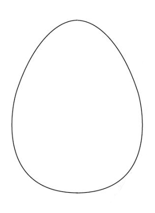 Easter Contest-Large Egg Template 1 by EricaD218 on deviantART