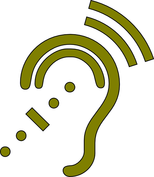 Assistive Hearing Technology Clip Art - vector clip ...