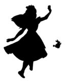 Pix For > Alice In Wonderland Silhouette