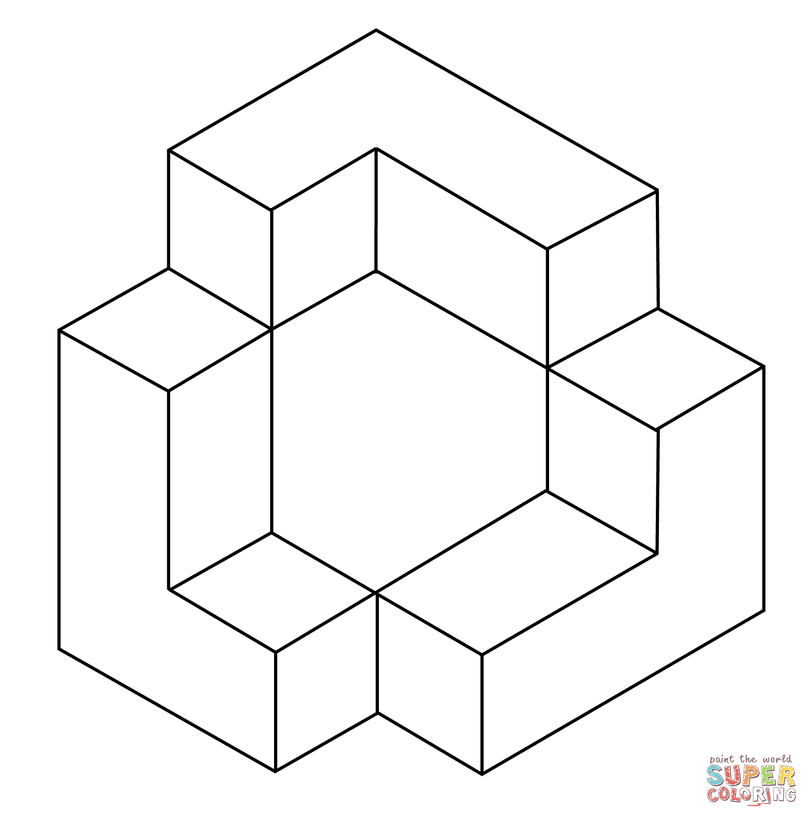 OPTICAL ILLUSIONS COLORING PAGES FOR KIDS - ClipArt Best