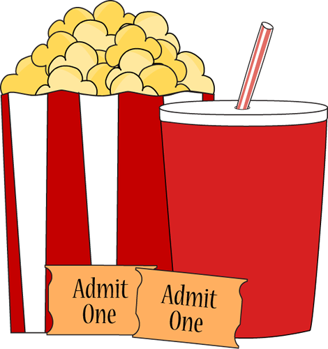 Movie Ticket Clipart Black And White - Free ...