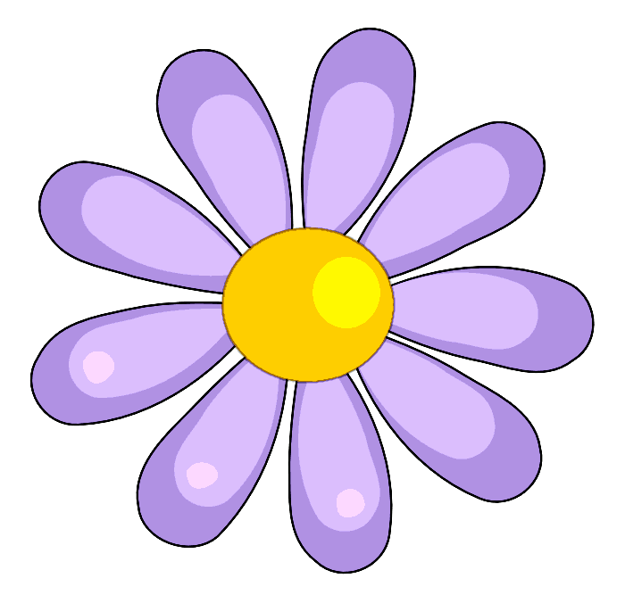 clipart of yellow flowers - photo #43