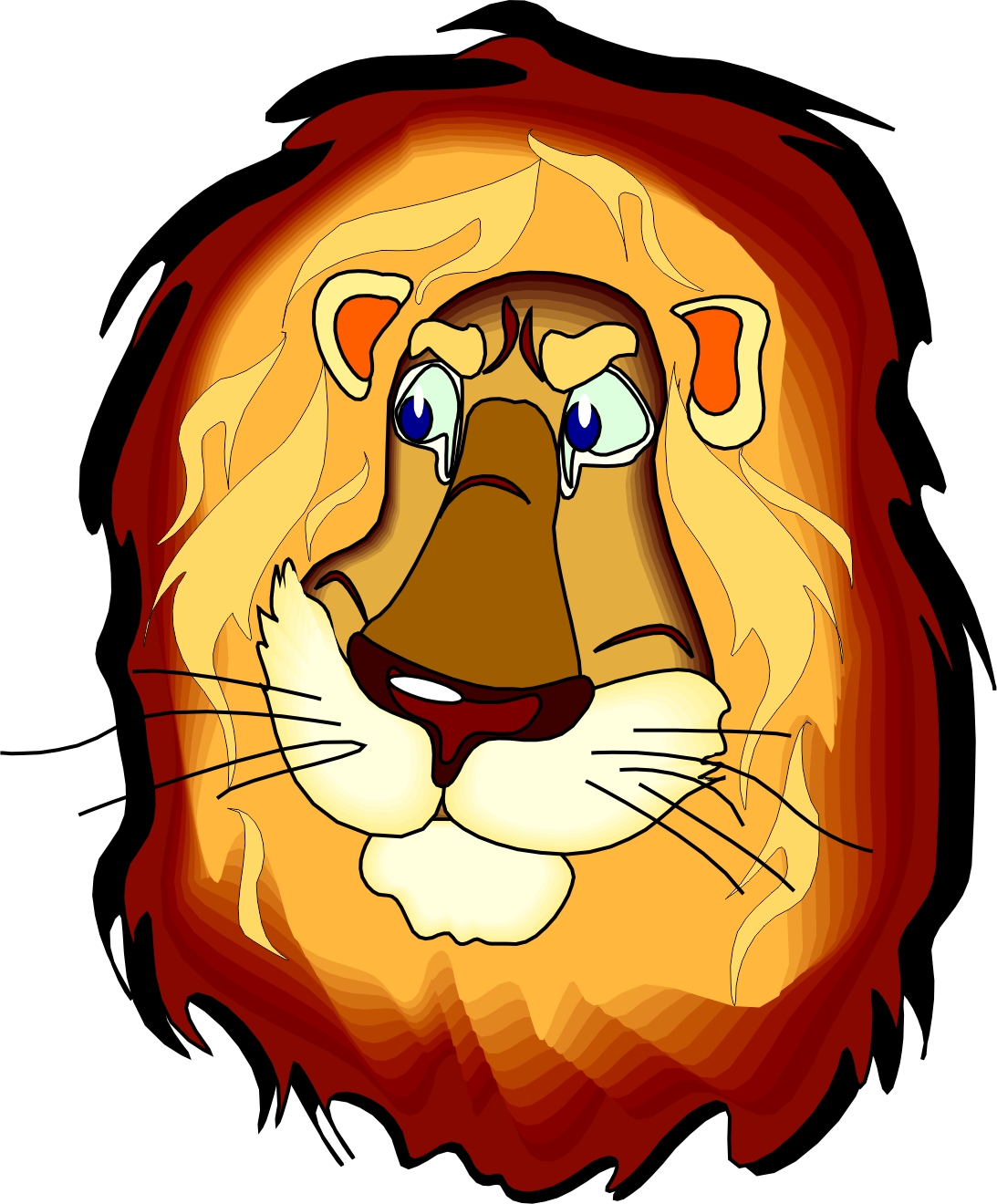 496 views Lion Head Cartoon | Free Download Clip Art | Free Clip Art | on ...