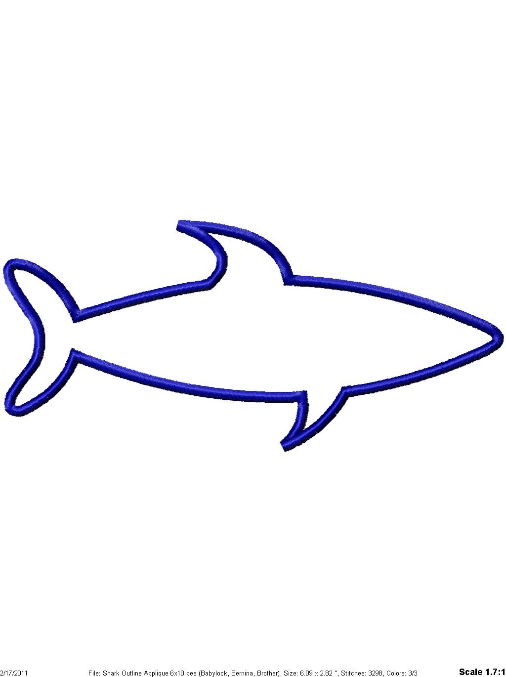 Best Photos of Simple Shark Outline - Paul Shark Logo, Great White. 