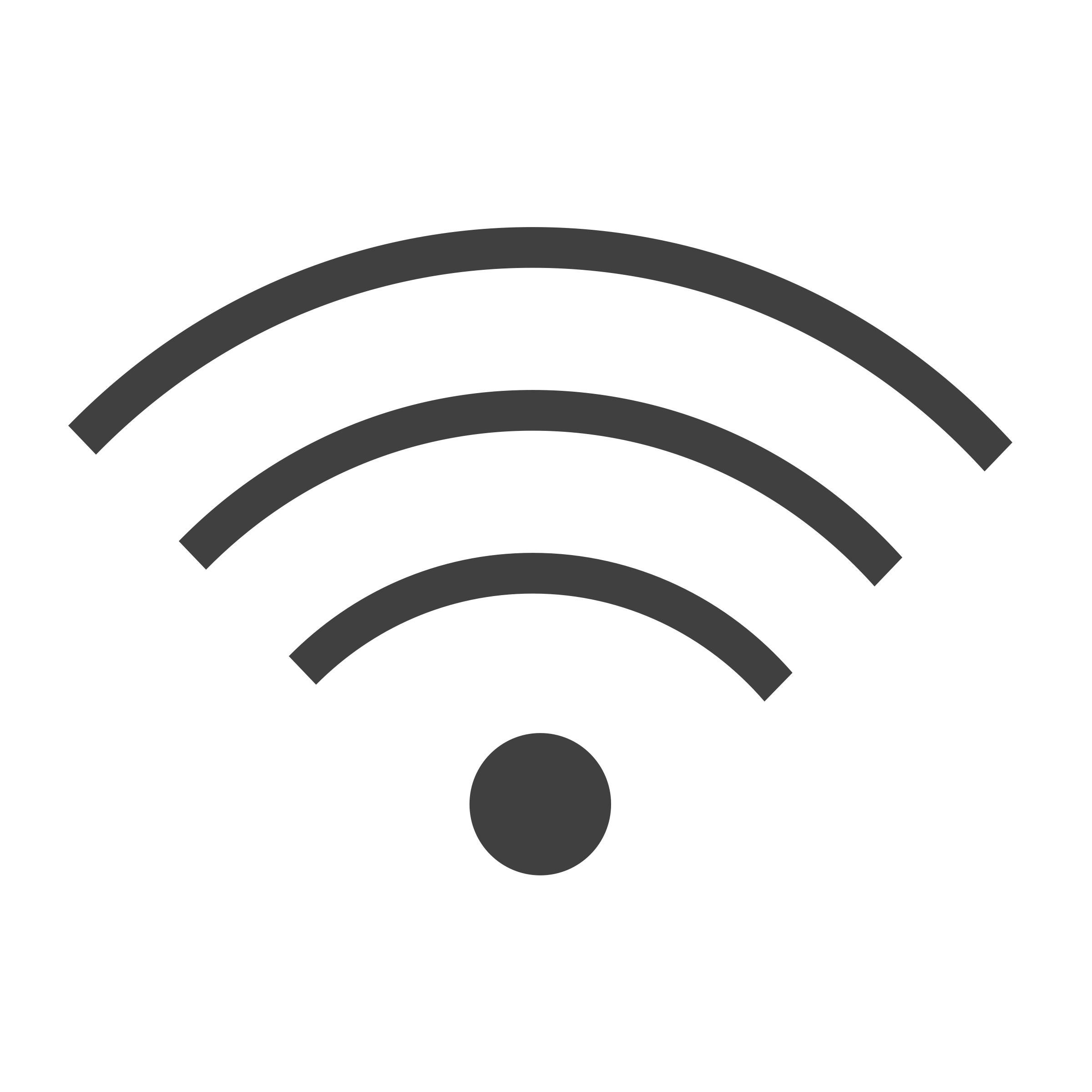 Wifi clipart black and white