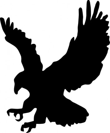 Vector eagle clipart
