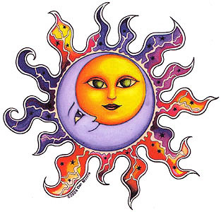 My kind of ink/art! | Sun Tattoos, Sun Moon and Moon Tat…