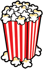 Cartoon Popcorn Clip Art Pictures and Vector Images