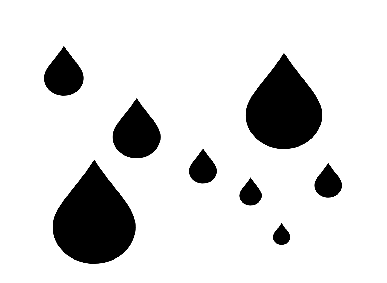 Printable Raindrop Pattern - ClipArt Best