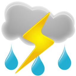 Thunderstorm Icon - Beautiful Weather Icons - SoftIcons.com