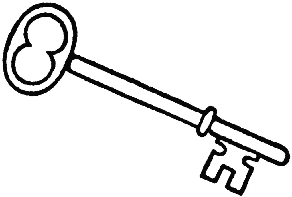 Clipart of key