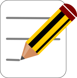 Writing Pencil Clipart