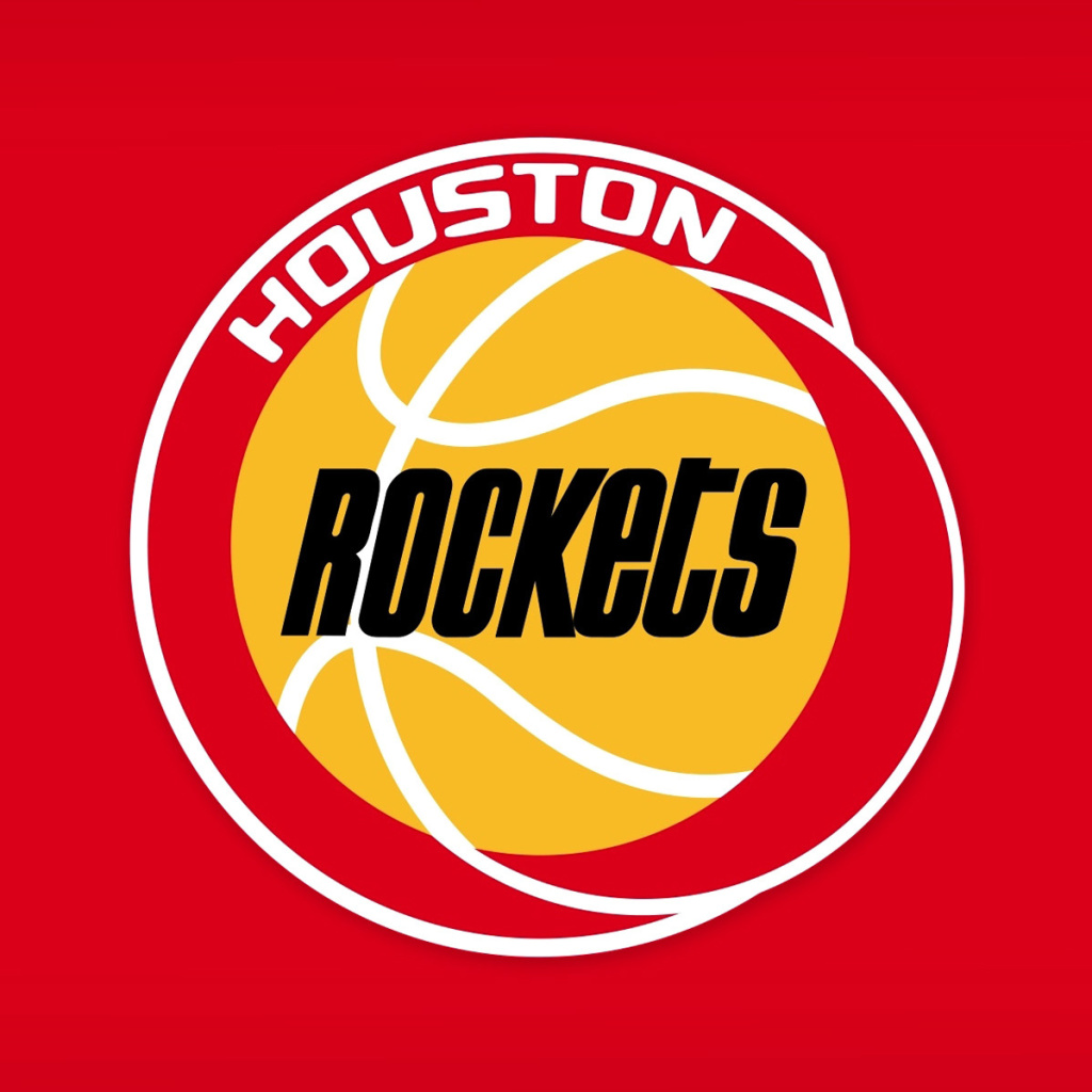 Houston Rockets Logo Wallpaper for 1024x1024
