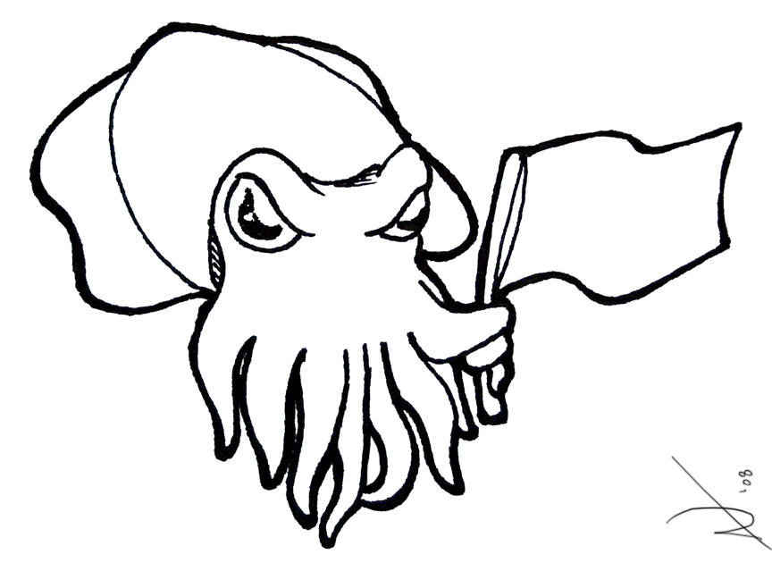 Cuttlefish Drawing - ClipArt Best