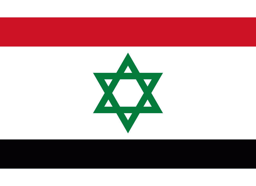 Flag of the Arab State of Israel : vexillology