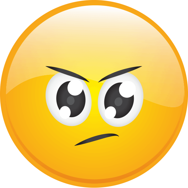 Annoyed Smiley - Facebook Symbols and Chat Emoticons