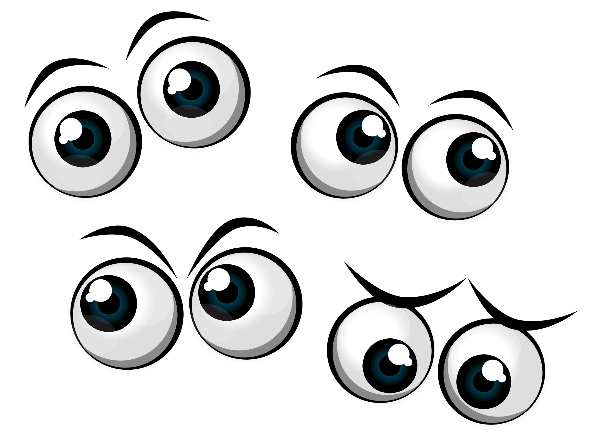 Funny Eyes Clip Art – Clipart Free Download