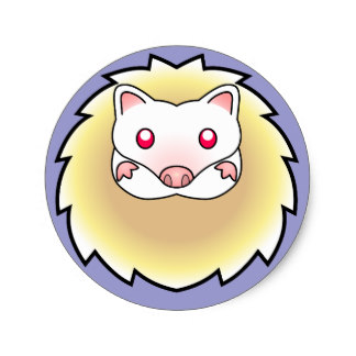 Cartoon Hedgehog Stickers | Zazzle
