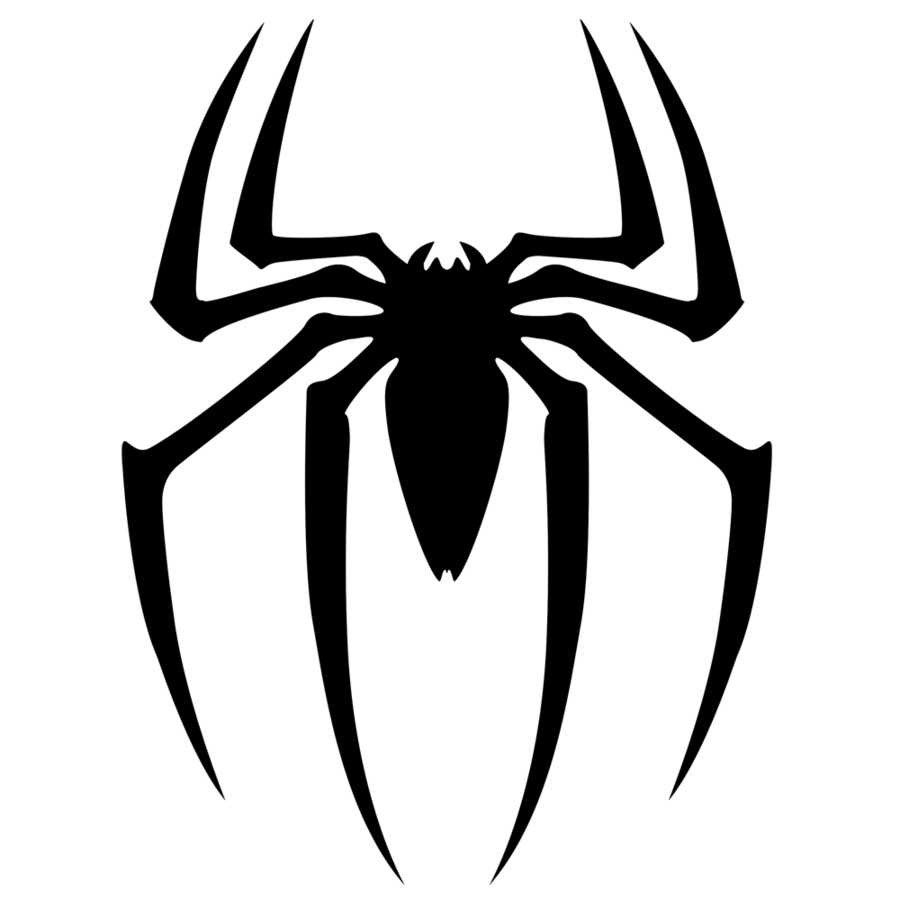 Spider man logo clipart