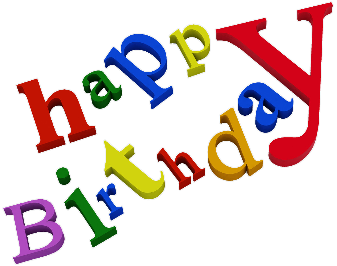 Happy Birthday Png Text - ClipArt Best