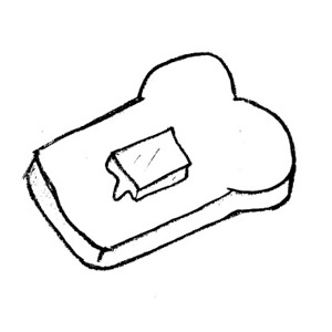 Toast Colouring Page - ClipArt Best