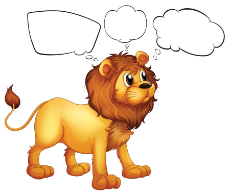 A Lion Pic Clip Art, Vector Images & Illustrations