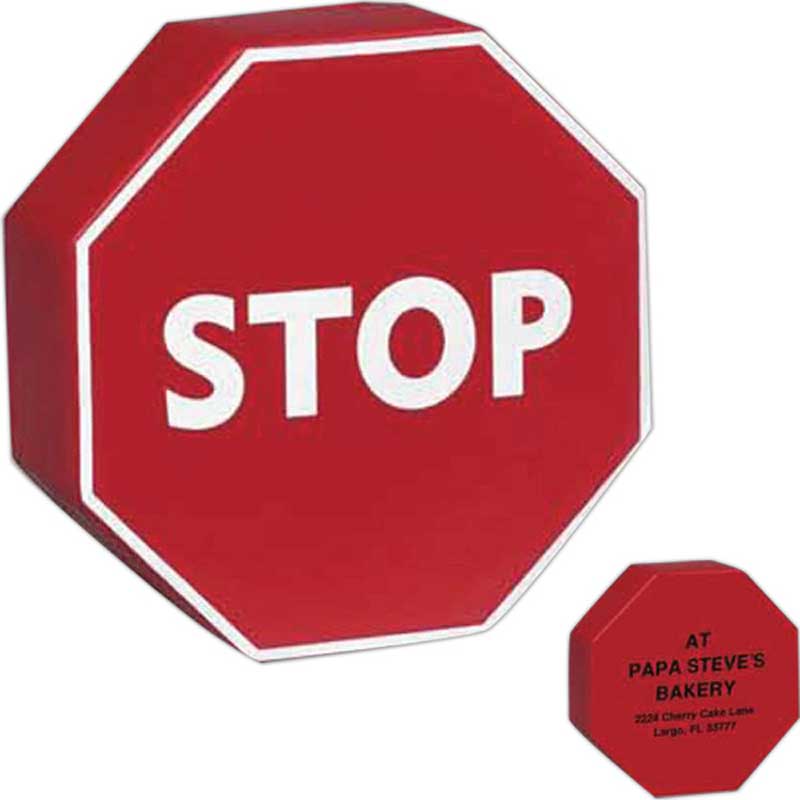 Stop Sign Promotional Custom Imprinted With Logo | 4AllPromos