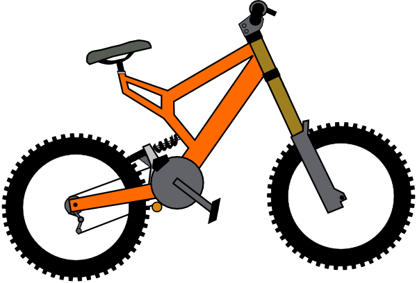 Bike clip art Free Vector