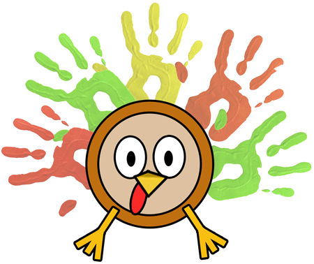 How to Make Handprint Turkeys – 4 Methods - Kids Crafts & Activities