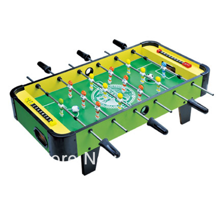 Mini football game,wooden soccer table,14 cartoon player+6 ball ...